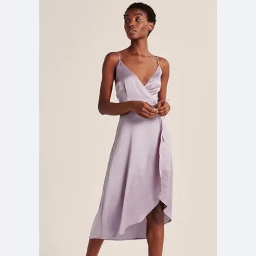 A&F• NWT Silk Wrap Dress